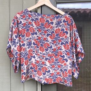 Anna Sui silk blouse for Anthropologie